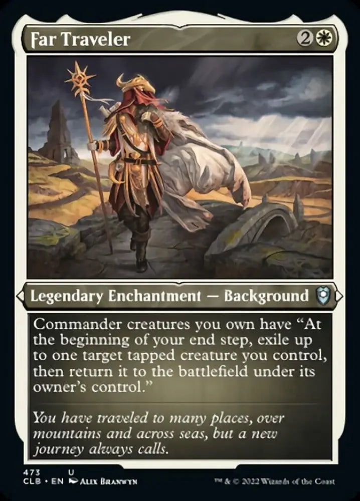 Far Traveler (Foil Etched) [Commander Legends: Battle for Baldur’s Gate] - MTG Single