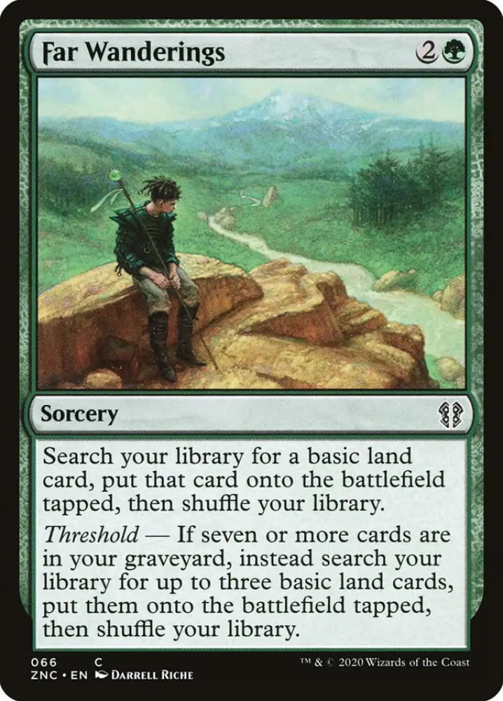 Far Wanderings [Zendikar Rising Commander] - MTG Single
