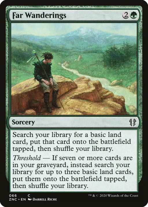 Far Wanderings [Zendikar Rising Commander] - MTG Single