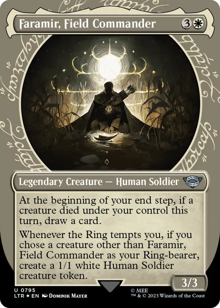 Faramir Field Commander (Showcase) (Surge Foil) [The Lord of the Rings: Tales of Middle-Earth] - MTG Single