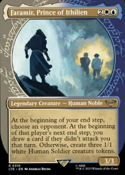 Faramir Prince of Ithilien (Showcase Ring Frame) [The Lord of the Rings: Tales of Middle-Earth] - MTG Single
