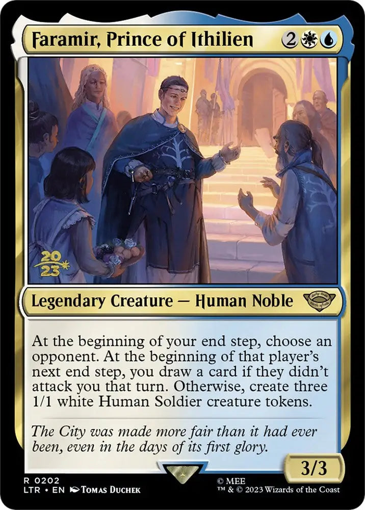 Faramir Prince of Ithilien [The Lord of the Rings: Tales of Middle-Earth Prerelease Promos] - MTG Single