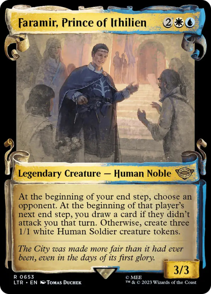 Faramir Prince of Ithilien [The Lord of the Rings: Tales of Middle-Earth Showcase Scrolls] - MTG Single