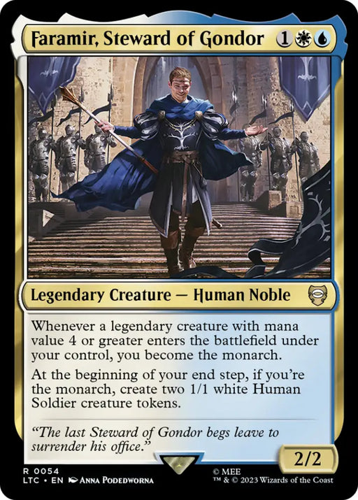 Faramir Steward of Gondor [The Lord of the Rings: Tales of Middle-Earth Commander] - MTG Single