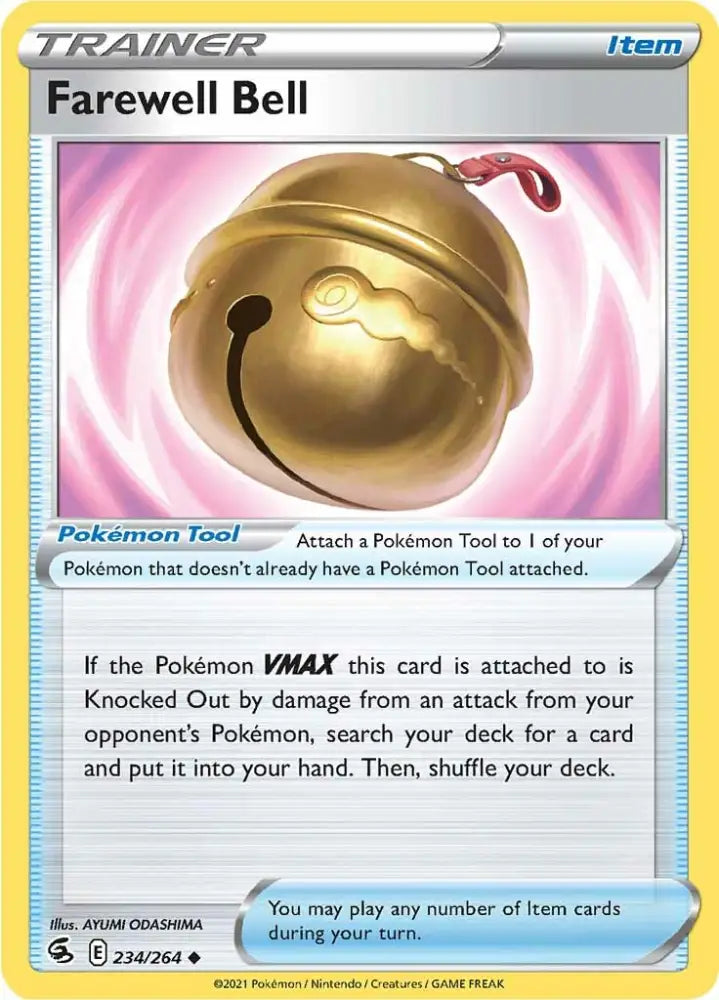 Farewell Bell (234/264) [Sword & Shield: Fusion Strike] - Pokemon Single