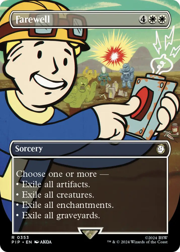 Farewell (Borderless) [Fallout] - MTG Single