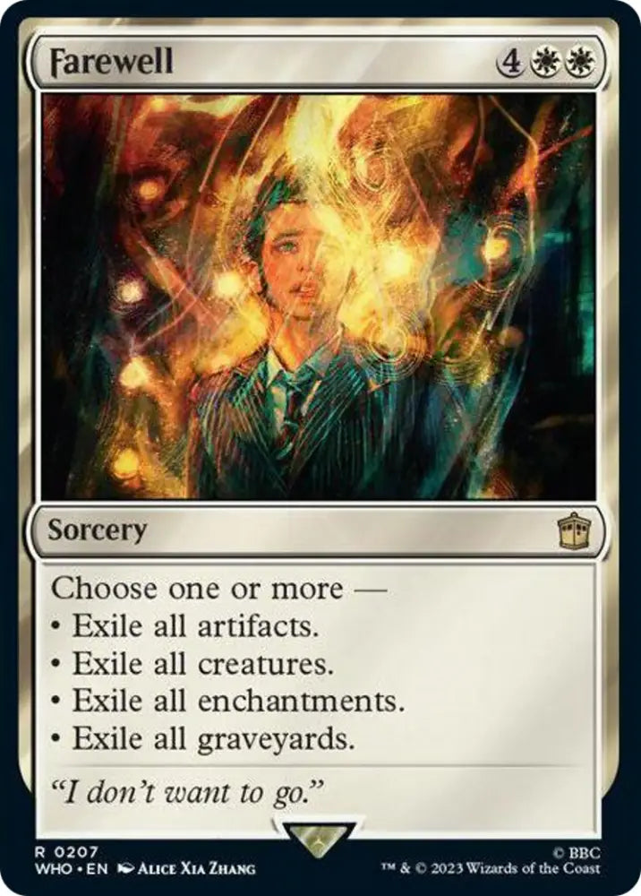 Farewell [Doctor Who] - MTG Single