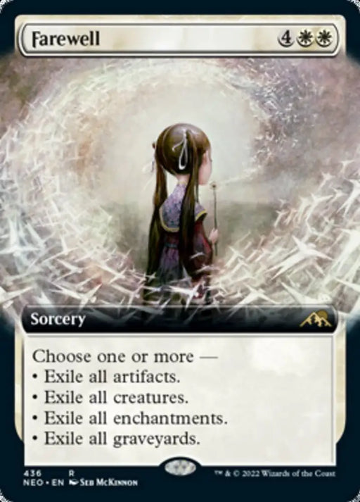 Farewell (Extended Art) [Kamigawa: Neon Dynasty] - MTG Single