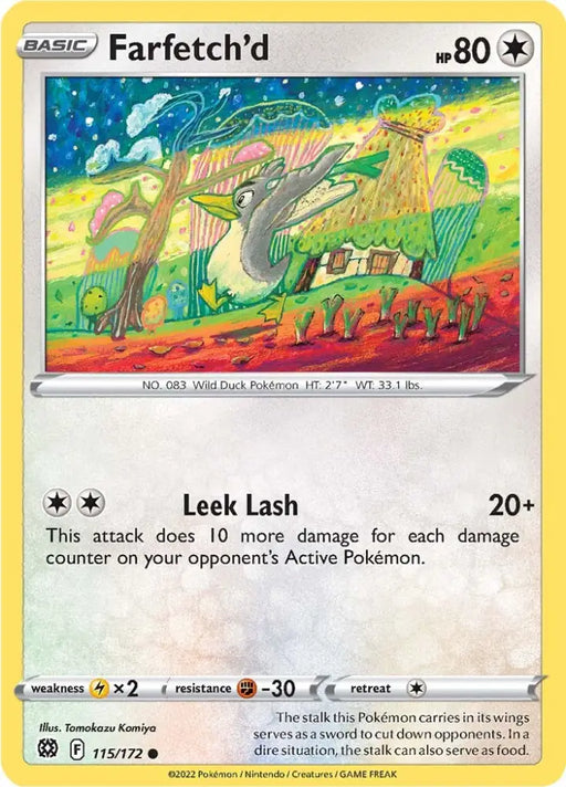 Farfetch’d (115/172) [Sword & Shield: Brilliant Stars] - Pokemon Single