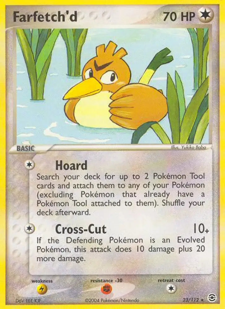 Farfetch’d (23/112) [EX: FireRed & LeafGreen] - Pokemon Single