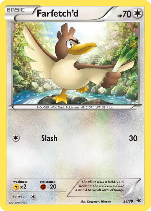 Farfetch’d (25/39) [XY: Kalos Starter Set] - Pokemon Single