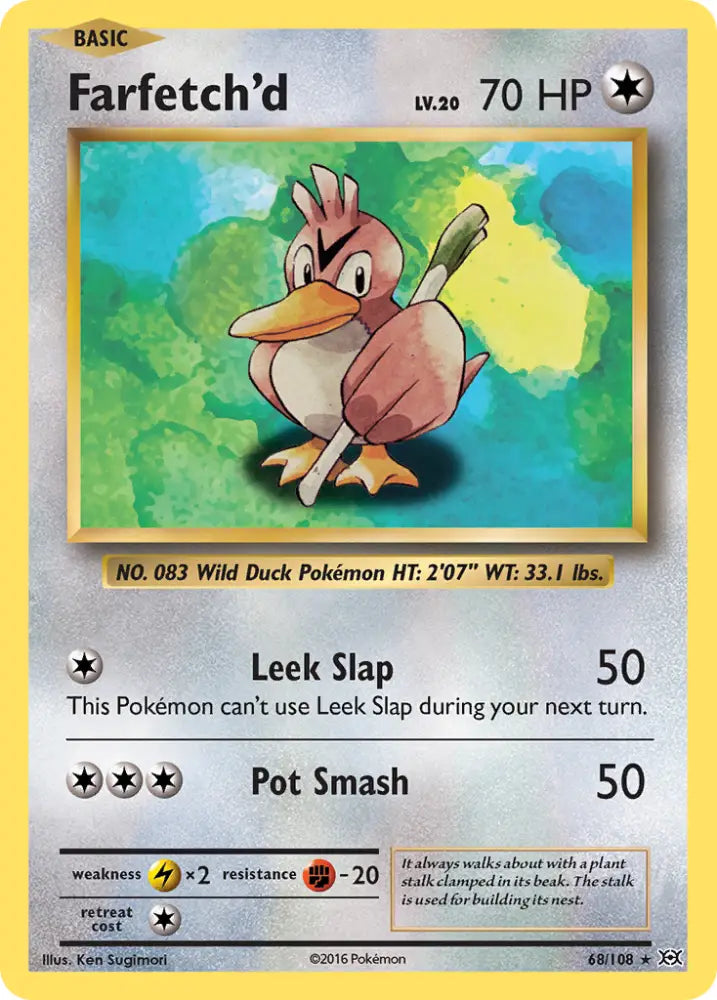Farfetch’d (68/108) [XY: Evolutions] - Pokemon Single
