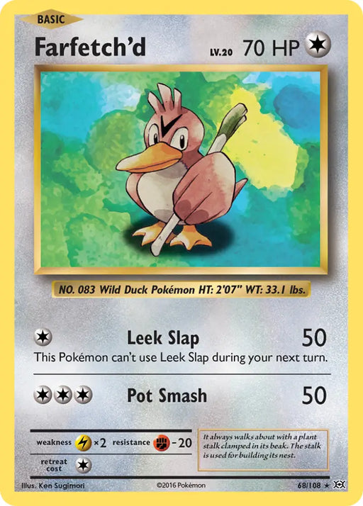 Farfetch’d (68/108) [XY: Evolutions] - Pokemon Single