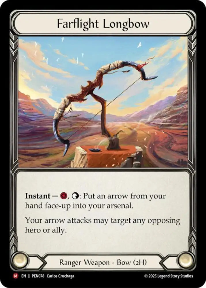 Farflight Longbow (PEN078) [Compendium of Rathe]