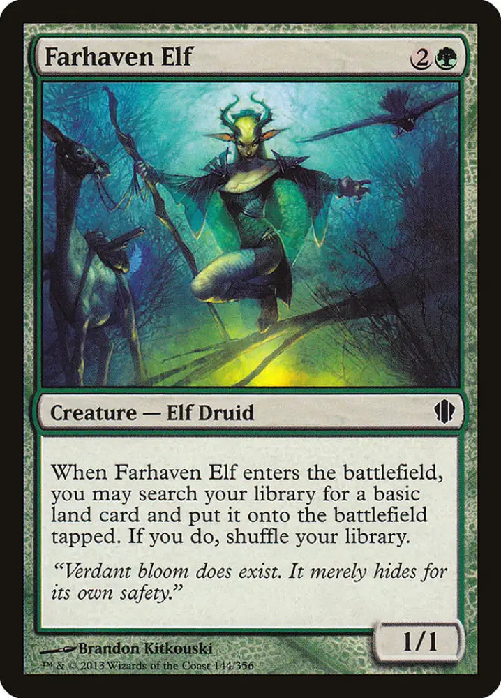 Farhaven Elf [Commander 2013] - MTG Single