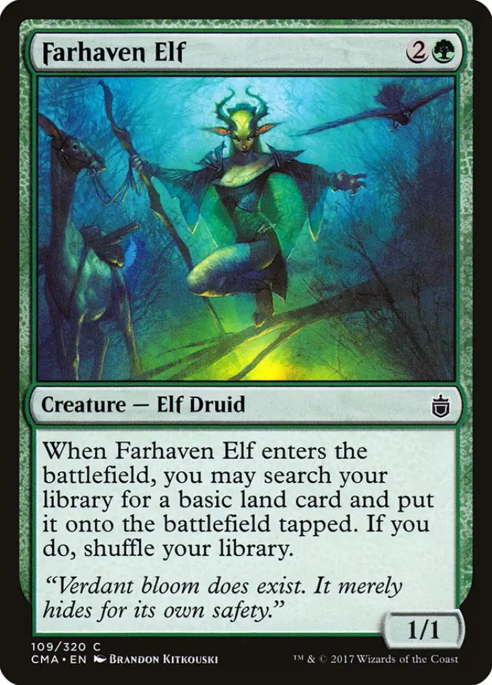 Farhaven Elf [Commander Anthology] - MTG Single