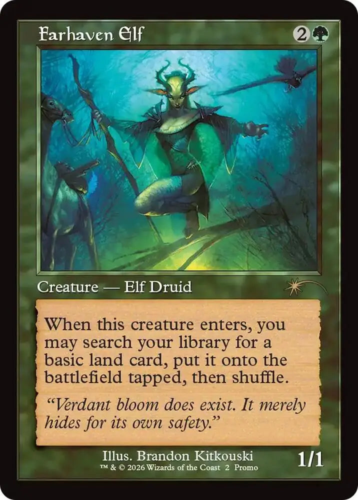 Farhaven Elf (Retro Frame) (2) [WPN & Gateway Promos]
