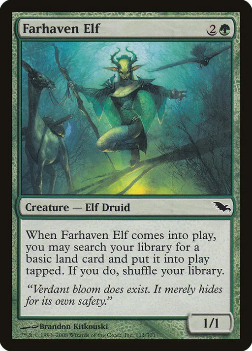Farhaven Elf [Shadowmoor] - MTG Single