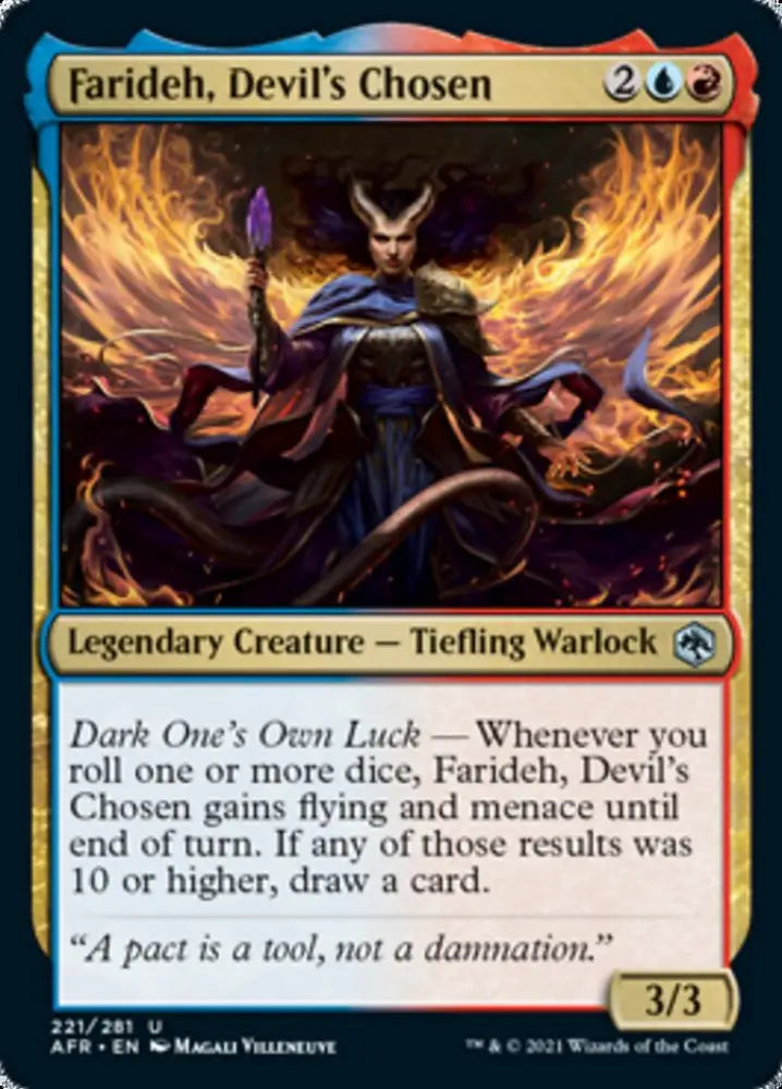 Farideh Devil’s Chosen [Dungeons & Dragons: Adventures in the Forgotten Realms] - MTG Single