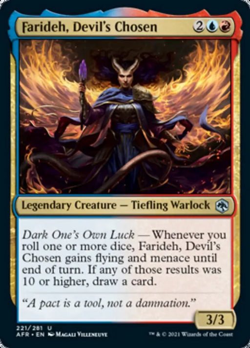 Farideh Devil’s Chosen [Dungeons & Dragons: Adventures in the Forgotten Realms] - MTG Single