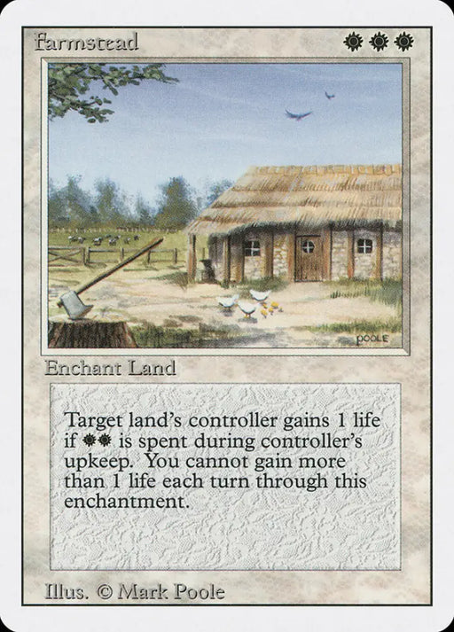 Farmstead [Revised Edition] - MTG Single
