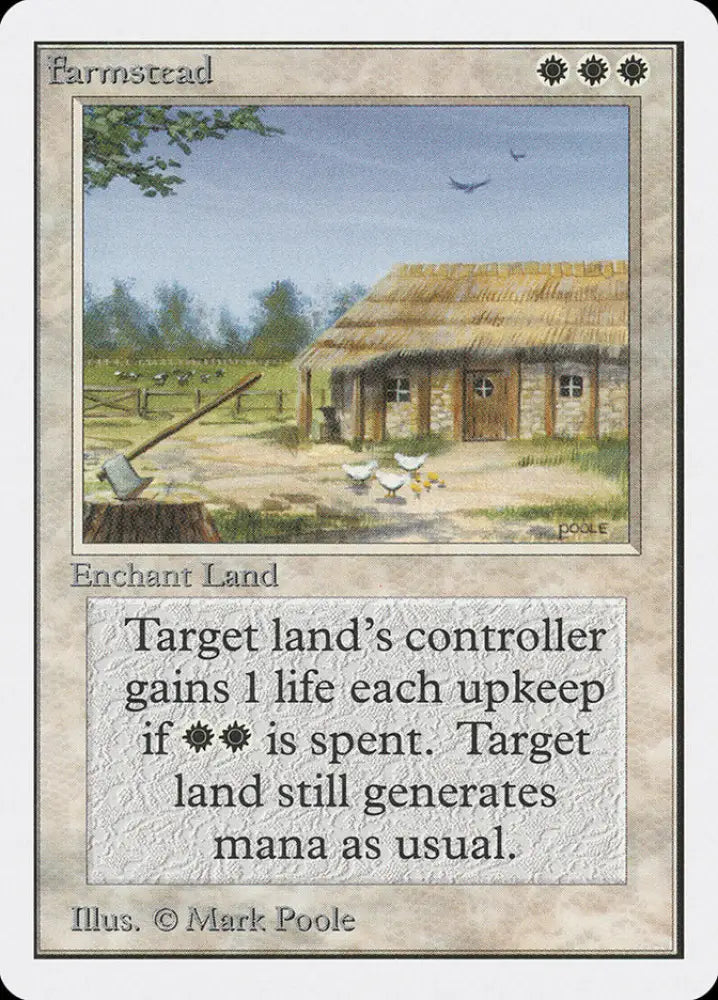 Farmstead [Unlimited Edition] - MTG Single