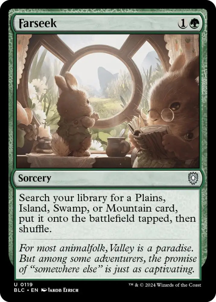 Farseek [Bloomburrow Commander] - MTG Single