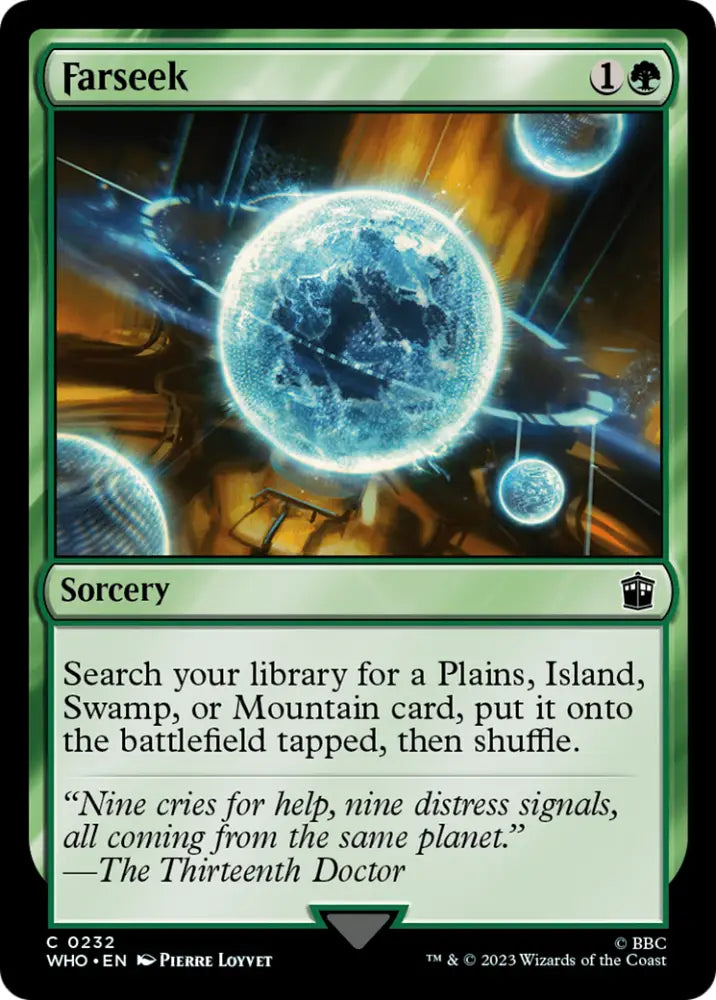 Farseek [Doctor Who] - MTG Single
