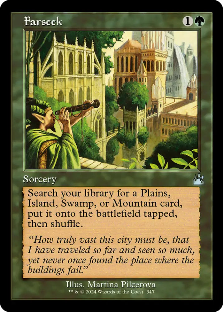 Farseek (Retro Frame) [Ravnica Remastered] - MTG Single