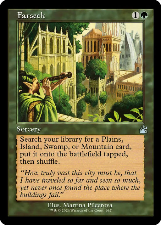 Farseek (Retro Frame) [Ravnica Remastered] - MTG Single