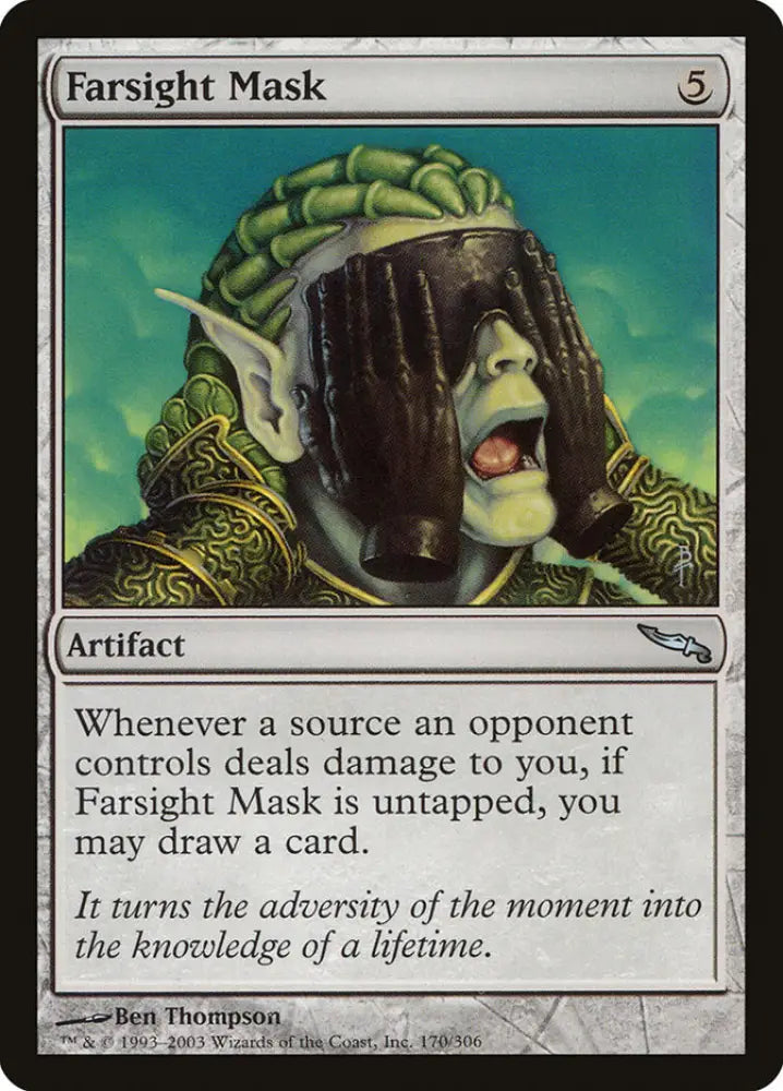 Farsight Mask [Mirrodin] - MTG Single