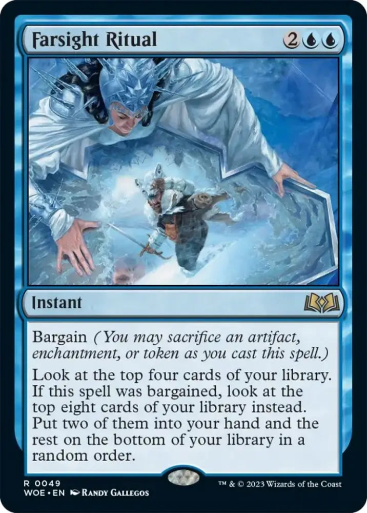 Farsight Ritual [Wilds of Eldraine] - MTG Single