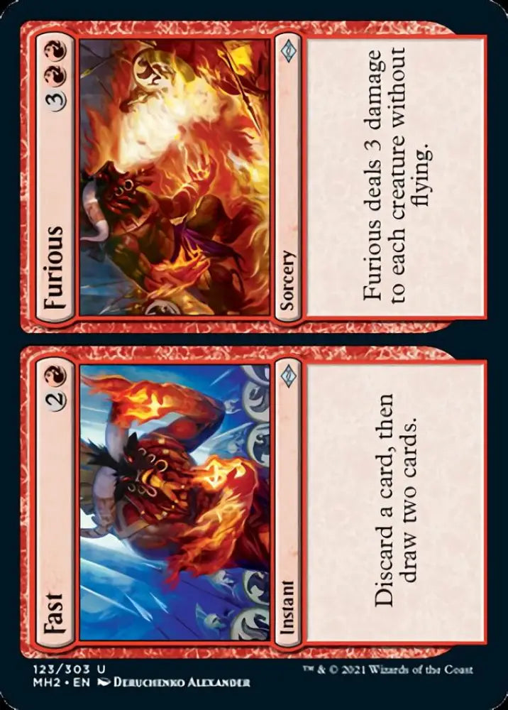 Fast // Furious [Modern Horizons 2] - MTG Single