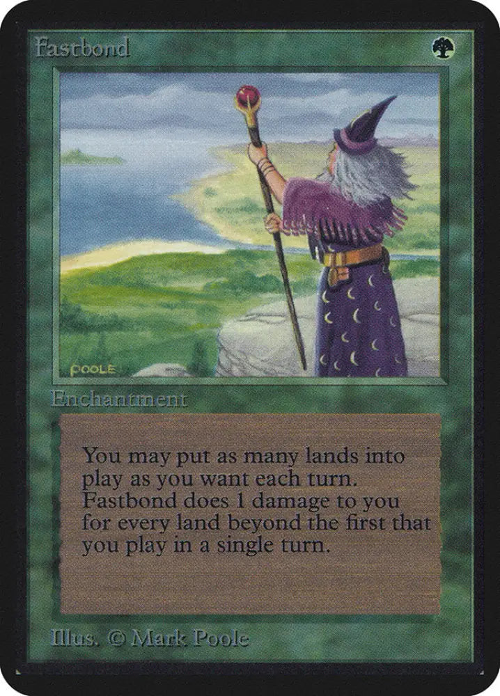 Fastbond [Alpha Edition] - MTG Single