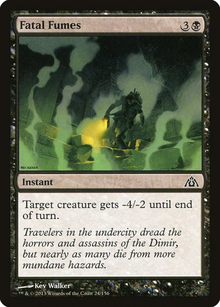 Fatal Fumes [Dragon’s Maze] - MTG Single