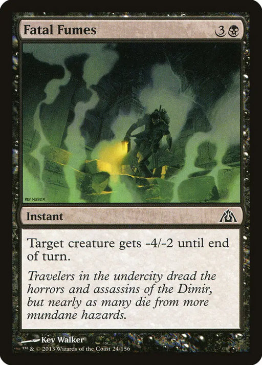 Fatal Fumes [Dragon’s Maze] - MTG Single
