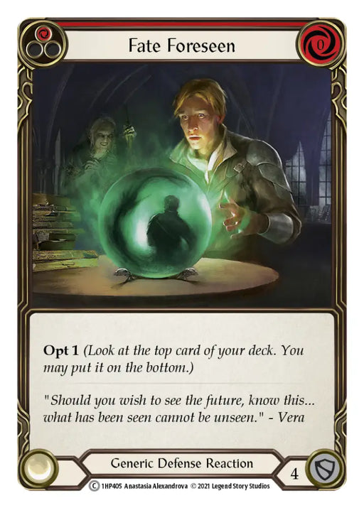 Fate Foreseen (Red) [1HP405] (History Pack 1) - Flesh And Blood Single