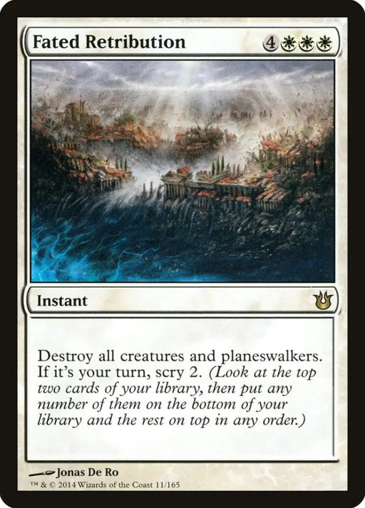 Fated Retribution [Born of the Gods] - MTG Single
