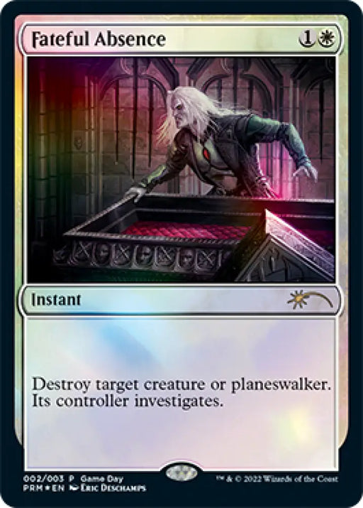 Fateful Absence [Game Day 2022] - MTG Single