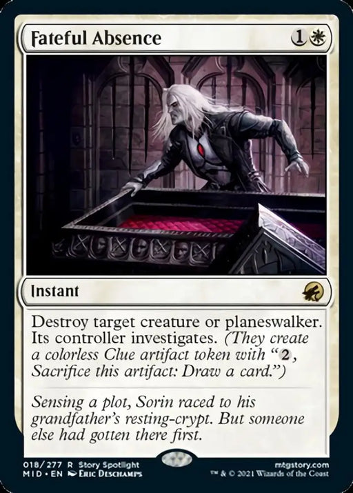 Fateful Absence [Innistrad: Midnight Hunt] - MTG Single