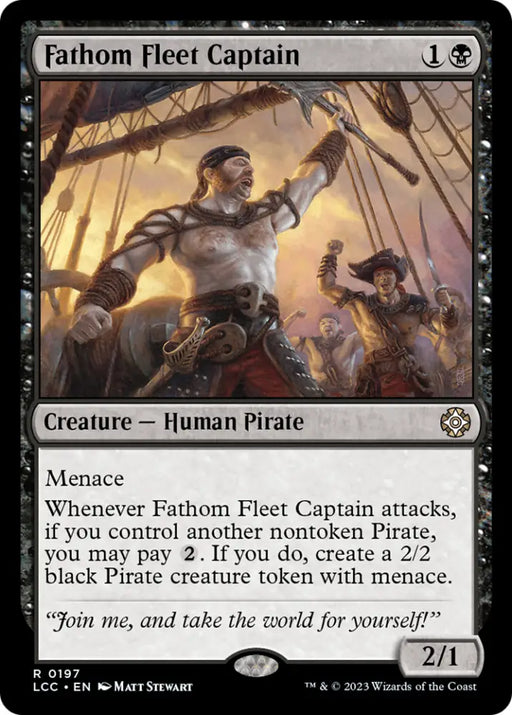 Fathom Fleet Captain [The Lost Caverns of Ixalan Commander] - MTG Single