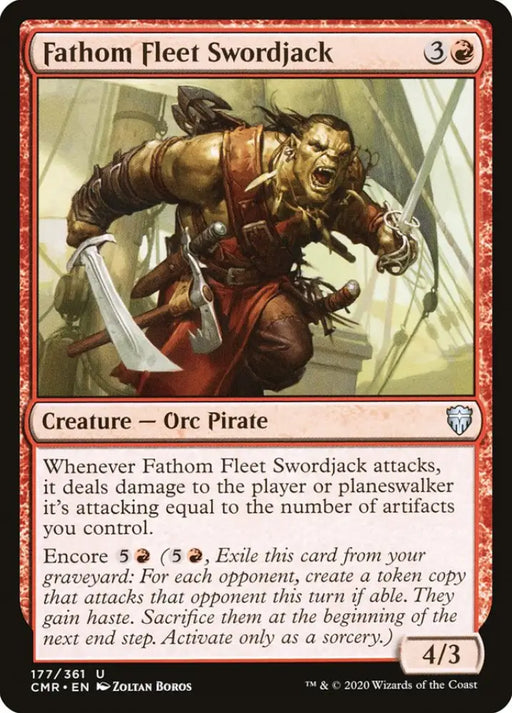 Fathom Fleet Swordjack [Commander Legends] - MTG Single