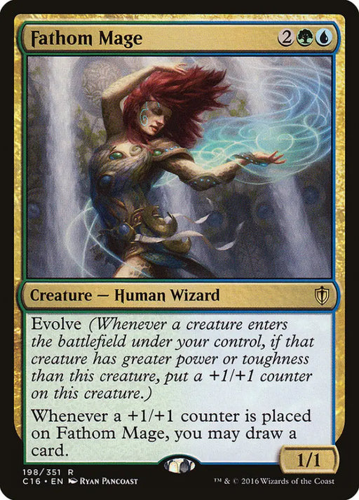 Fathom Mage [Commander 2016] - MTG Single