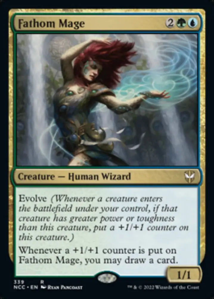 Fathom Mage [Streets of New Capenna Commander] - MTG Single