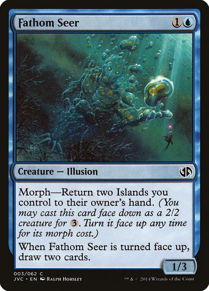 Fathom Seer [Duel Decks Anthology] - MTG Single