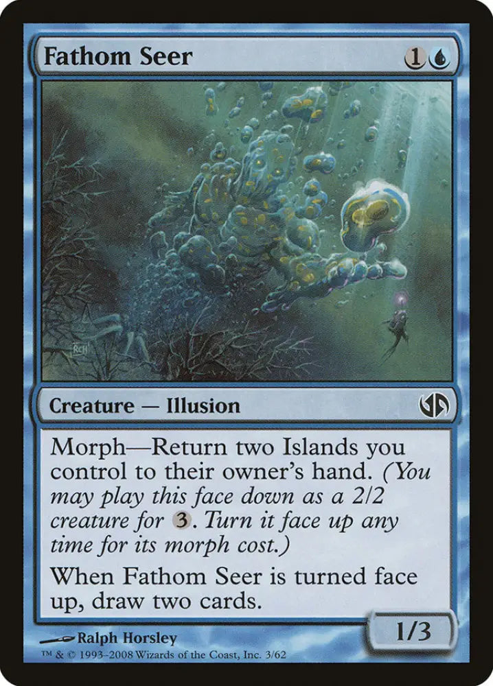 Fathom Seer [Duel Decks: Jace vs. Chandra] - MTG Single