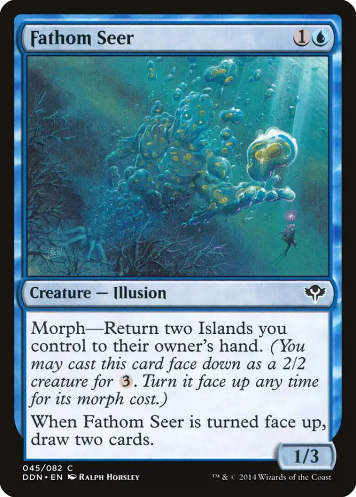 Fathom Seer [Duel Decks: Speed vs. Cunning] - MTG Single