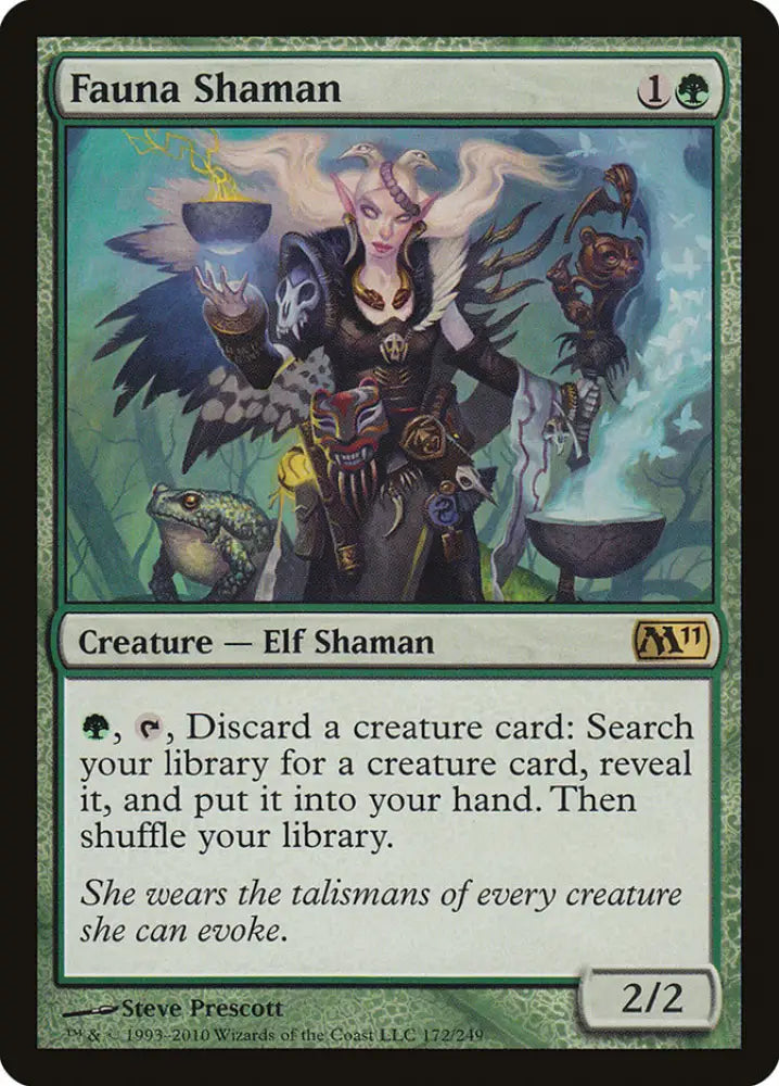 Fauna Shaman [Magic 2011] - MTG Single