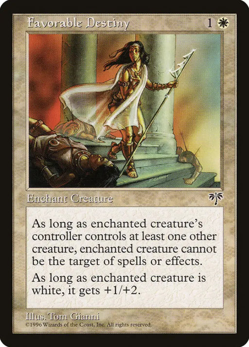 Favorable Destiny [Mirage] - MTG Single