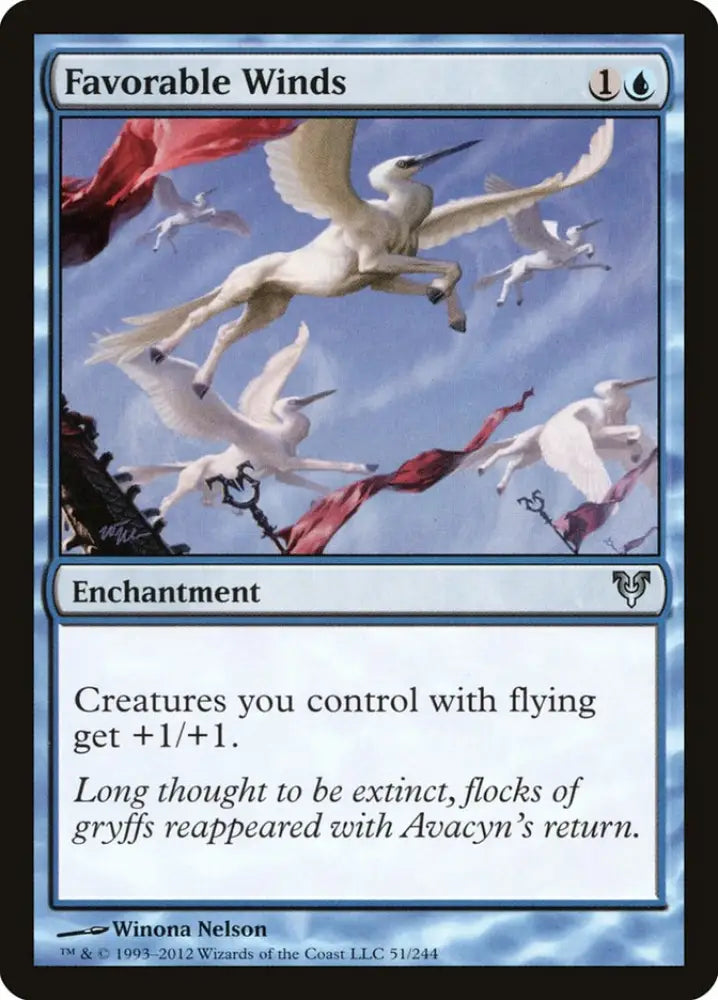 Favorable Winds [Avacyn Restored] - MTG Single